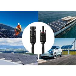 TRU COMPONENTS TC-13805776 prodlužovací solární kabel 4.0 mm² 30 A Délka kabelu 1 m