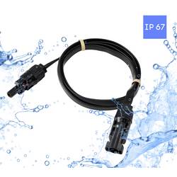 TRU COMPONENTS TC-13805776 prodlužovací solární kabel 4.0 mm² 30 A Délka kabelu 1 m