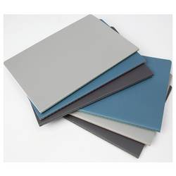 Sigel LS305 Poznámkový blok Linescape Softcover 2 ks DIN A5 linkovaný středně modrá , neonově oranžová Počet listů: 34 listů