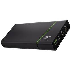 Green Cell GC PowerPlay Ultra powerbanka Li-Pol, 26800 mAh, Quick Charge 3.0, Dodávka energie, USB-C®, USB-A, černá, Indikátor stavu, Možnost současného