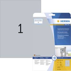 Herma 4224 typové štítky 210 x 297 mm poylesterová fólie stříbrná 25 ks trvalé laserová tiskárna, kopírka, ruční popis