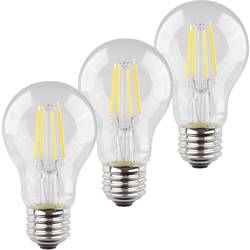 Müller-Licht 400290 LED Energetická třída (EEK2021) E (A - G) E27 klasická žárovka 4 W = 40 W teplá bílá vlákno 3 ks