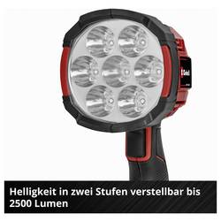 Einhell LED ruční akumulátorová svítilna TE-CL 18/2500 Li - Solo, 4514152