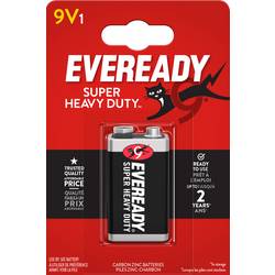 Eveready SHD baterie 9 V zinko-uhlíková 9 V 1 ks