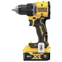 DEWALT DCD794P2T-QW aku vrtací šroubovák, 18 V, 5 Ah Li-Ion vč. 2x aku, vč. nabíječky, kufřík, DCD794P2T-QW
