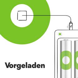 GP ReCyko akumulátor AA, Ni-MH, 2100 mAh, 1.2 V, 4 ks