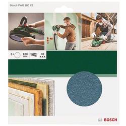 Bosch Accessories 2609256D36 Brusné listy PWR 180 mm K40 k = 40 1 ks