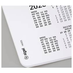 Sigel H6501 psací podložka bílá (š x v) 42 mm x 297 mm