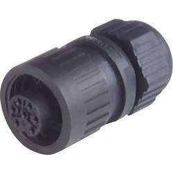 Hirschmann 934 125-100-1 kulatý faston spojka, rovná Série konektoru: CA Počet kontaktů: 3 + PE 1 ks