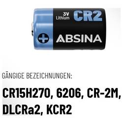 Absina speciální typ baterie CR 2 lithiová 800 3 V 8 ks