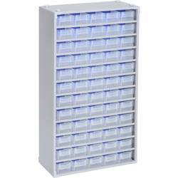 Allit 464830 zásobník na drobné díly , VarioPlus ProM 57/120, stohovatelné, (š x v x h) 300 x 565 x 140 mm, stříbrná, transparentní, 1 ks