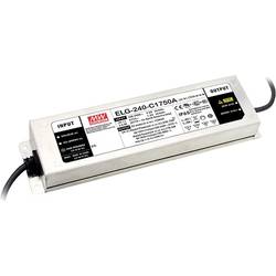 MEAN WELL LED Treiber LED driver konstantní proud 240.1 W 350 - 700 mA 172 - 343 V/DC montáž na nehořlavém povrchu , schválení nábytku , outdoorový , PFC
