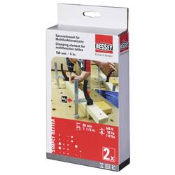 Bessey TW20-15-8KLI-SET upínací prvek pro multifunkční stůl Rozpětí (max.):150 mm Délka vyložení:80 mm