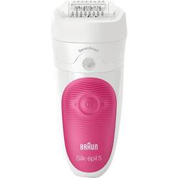 Braun Braun Silk&Soft 5500 BodyShave Rechargeable - Ladyshaver epilátor malinová , bílá