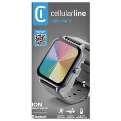 Cellularline chytré hodinky černá