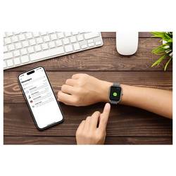 Cellularline chytré hodinky černá