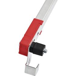 Hailo 9459-507 G60 hliník montážní lešení max.prac. výška: 4.3 m stříbrná, červená 31 kg