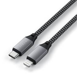 Satechi USB kabel USB 2.0 USB-C ® zástrčka, Apple Lightning konektor 0.25 m antracitová ST-TCL10M