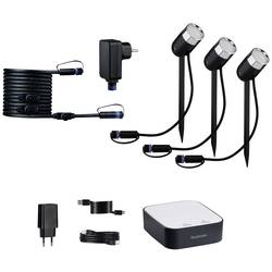5183 smik Gateway + P&S Pike Set Paulmann Home sada Smart Home System 13.5 W RGBW černá, stříbrná
