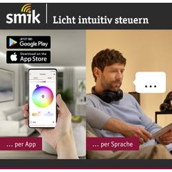 5183 smik Gateway + P&S Pike Set Paulmann Home sada Smart Home System 13.5 W RGBW černá, stříbrná