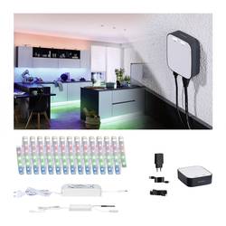 5179 smik Gateway + MaxLED500 RGBW Paulmann Home sada Smart Home System 40 W RGBW stříbrná