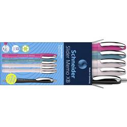 Schneider Schreibgeräte Etui 4x Memo + 1x Rave sortiert 150255 kuličkové pero Barva písma: modrá 5 ks