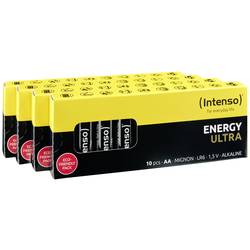 Intenso 7501520 tužková baterie AA alkalicko-manganová, 2600 mAh, 1.5 V, 40 ks