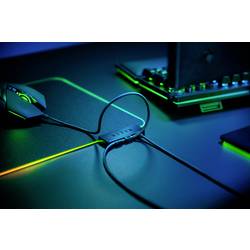 RAZER Firefly V2 herní podložka pod myš s podsvícením černá, RGB