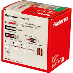Fischer 538258 DUOPOWER 12x60 S LD 2komponentní hmoždinka 60 mm 12 mm 10 ks