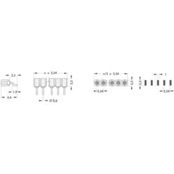 Fischer Elektronik precizní dutinková lišta Počet řádků: 1 Počet kontaktů v řadě: 20 10042818 1 ks