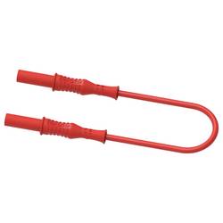 Electro PJP 2317-IECIV-CD1-100R měřicí kabel zásuvkový konektor 4 mm 1 m červená 1 ks