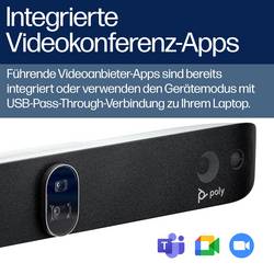 HP Poly Studio X72 All-In-One Video Bar konferenční reproduktor HDMI® vstup, HDMI® výstup, USB-C®, USB-A, Audio-Line-in , Audio-Line-out , Bluetooth, Wi-Fi 7