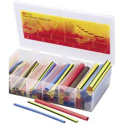 3M GTI-BOX1.6-19BK sada smršťovacích bužírek černá Poměr smrštění:2:1 104 díly