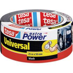 tesa UNIVERSAL 56388-00001-07 páska se skelným vláknem tesa® Extra Power černá (d x š) 25 m x 50 mm 1 ks