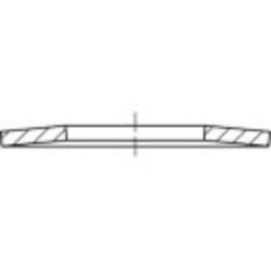 TOOLCRAFT 137409 talířové pružiny vnitřní Ø: 18.3 mm DIN 2093 pružinová ocel 100 ks