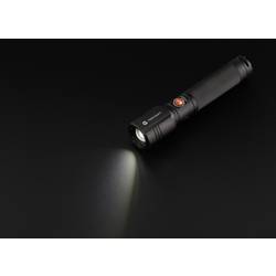 TOOLCRAFT SMD LED kapesní svítilna, nastavitelná, s USB rozhraním, s režimem stroboskopu, napájeno akumulátorem, 1000 lm, 35 h, 194 g