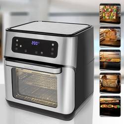 Profi Cook PC-FR 1200 H horkovzdušná fritéza 1 500 W černá/ocelová