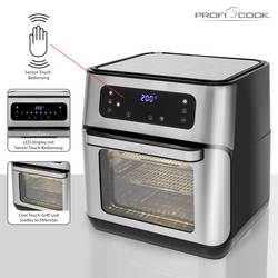 Profi Cook PC-FR 1200 H horkovzdušná fritéza 1 500 W černá/ocelová