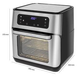 Profi Cook PC-FR 1200 H horkovzdušná fritéza 1 500 W černá/ocelová