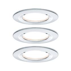 Paulmann Nova vestavné svítidlo do koupelny sada 3 ks 6.5 W chrom (lesklý)