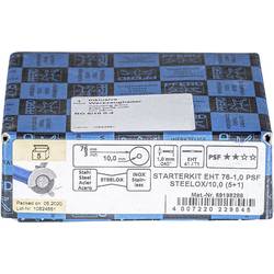PFERD TOOLS STARTKIT EHT 76-1,0 PSF STEELOX/10 (5+1) 69198288 sada řezných kotoučů 76 mm 1 ks nerezová ocel, ocel