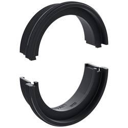 CONTA-CLIP KDS-RGA M50 BK Závitový a zajišťovací adaptér s pojistnou maticí Pro montážní otvor s průměrem 50.4 mm Tloušťka montážní desky (max.) 7 mm polyamid