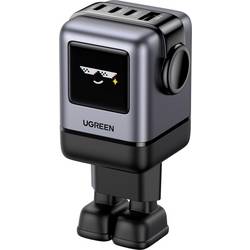 UGREEN Uno X688 USB nabíječka, GaN, 3x USB-C®, 1x USB A , 100 W, PPS, Dodávka energie, Rychlé nabíjení, šedá