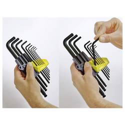 Wiha TORX sada klíčů T 5, T 6, T 7, T 8, T 9, T 10, T 15, T 20, T 25, T 27, T 30, T 40, T 50 13dílná