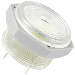 TRU COMPONENTS TC-10475832 piezo bzučák Hlučnost: 95 dB Napětí: 12 V/DC nepřerušovaný tón, Modrá LED 1 ks
