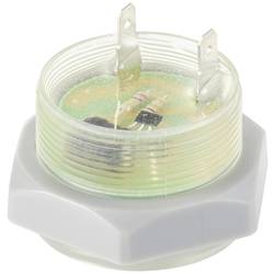 TRU COMPONENTS TC-10475832 piezo bzučák Hlučnost: 95 dB Napětí: 12 V/DC nepřerušovaný tón, Modrá LED 1 ks