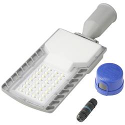 Sygonix SY-5972860 LED pouliční osvětlení Energetická třída (EEK2021): C (A - G) SMD LED pevně vestavěné LED 60 W šedá