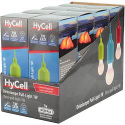 HyCell 1600-0175 Pull-Light PL LED campingové osvětlení 25 lm na baterii 50 g zelená
