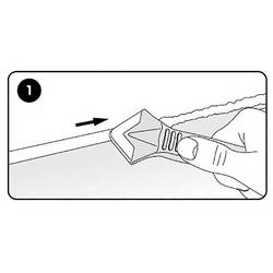 KS Tools 1161050 Sada silikonové škrabky a stěrky