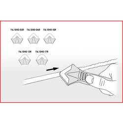 KS Tools 1161050 Sada silikonové škrabky a stěrky